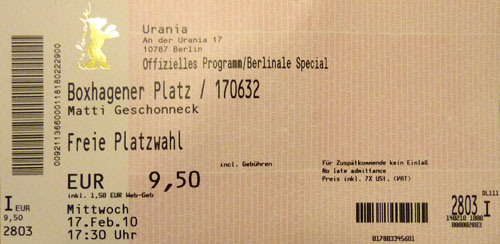 Ticket Boxhagener Platz